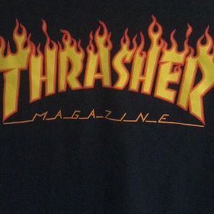 Thrasher navy blue t-shirt